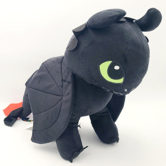 Universal Studio EPIC How To Train Your Dragon Toothless Plush Doll 22” BLACK