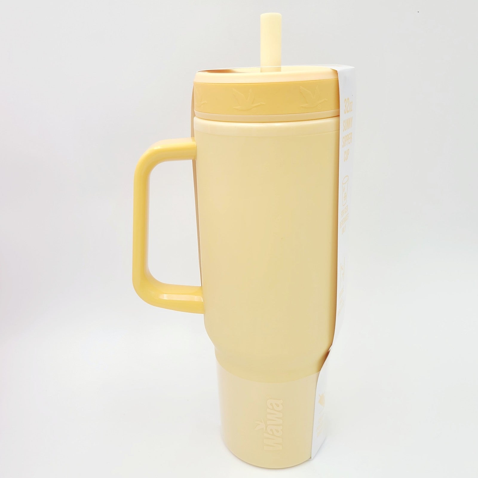 *Set of 4* Wawa Tumbler Mug w/Handle 32 Oz ICED BEVERAGE Teal Pink Purple Yellow