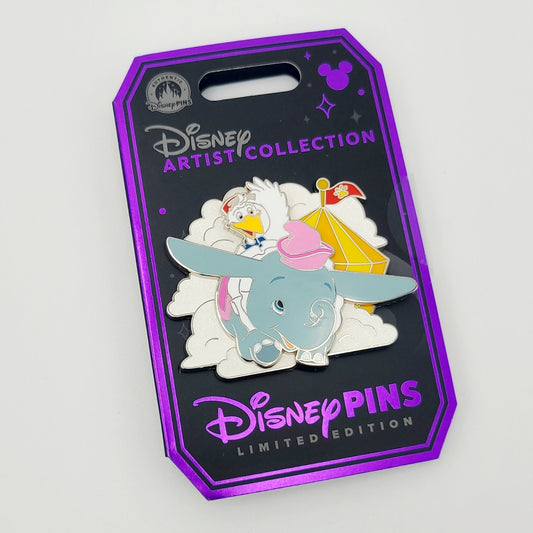 2026 Walt Disney World Parks Artist Series Dumbo & Mr. Stork Pin LE 4000 Limited