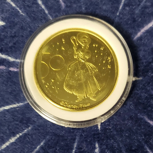 *Bo Peep* Walt Disney World Park 50th Anniversary Commemorative Coin Toy Story
