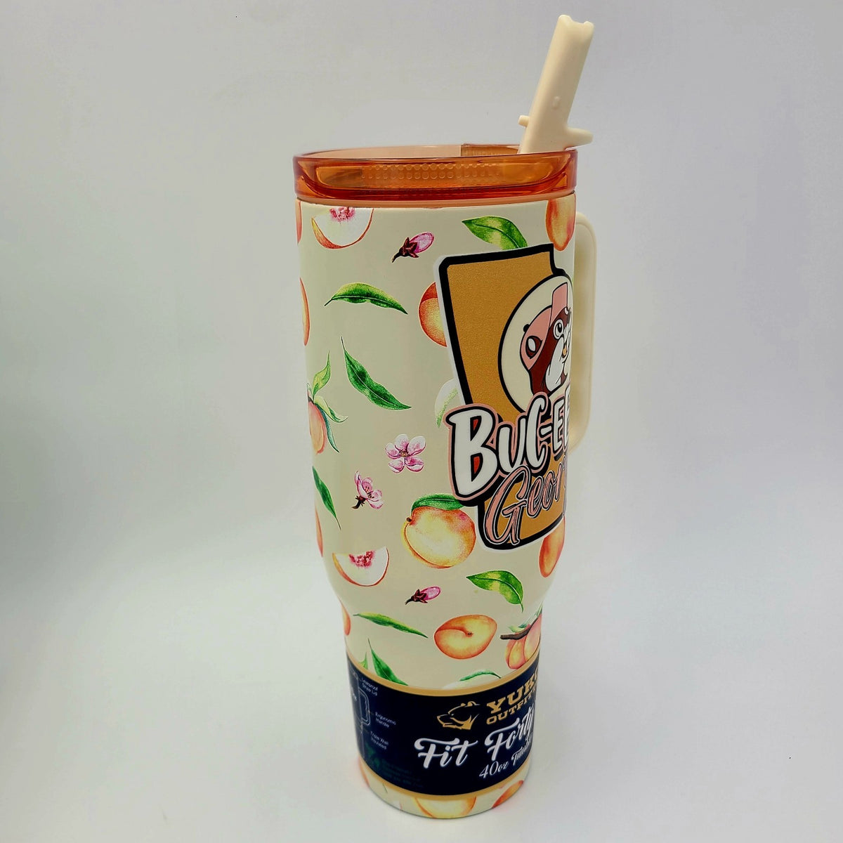 2026 Buc-ee’s Georgia Peach Tumbler 40oz Yukon Outfitters Stainless Steel Bucees