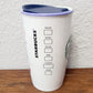 Walt Disney World Magic Kingdom White Starbucks Porcelain 12 oz Tumbler Cup Lid