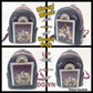 Disney Parks 2026 Loungefly Tower Of Terror Lenticular Backpack Bag Mickey Goofy