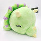 NEW Universal Studios Jurassic Park World Sleeping Triceratops Green Plush Toy