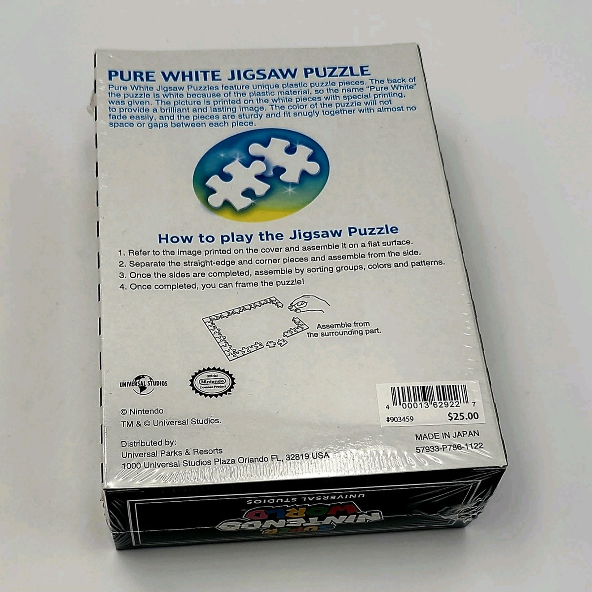 Mario Kart Universal Studios Super Nintendo World 266pc Jigsaw Puzzle SEALED NEW