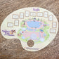 2020 Disney Parks EPCOT Festival Of The Arts Scavenger Hunt Map Stickers Figment