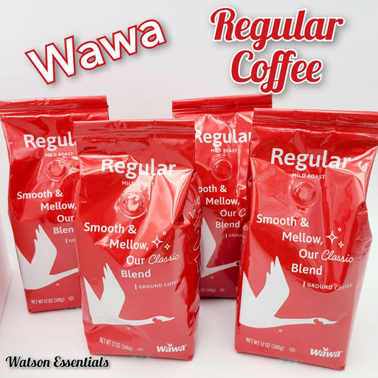 *4 Bags* Wawa Regular Mild Roast Blend SEALED Premium Coffee Ground 12 Oz NEW