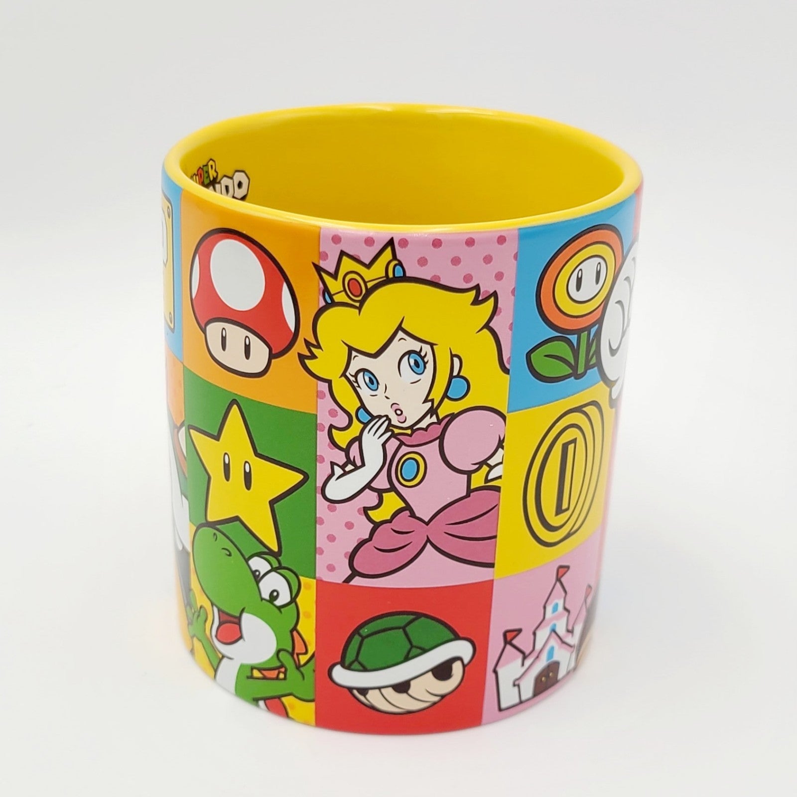 Universal Studios EPIC Super Nintendo World Multi Character Mug Cup Mario Toad