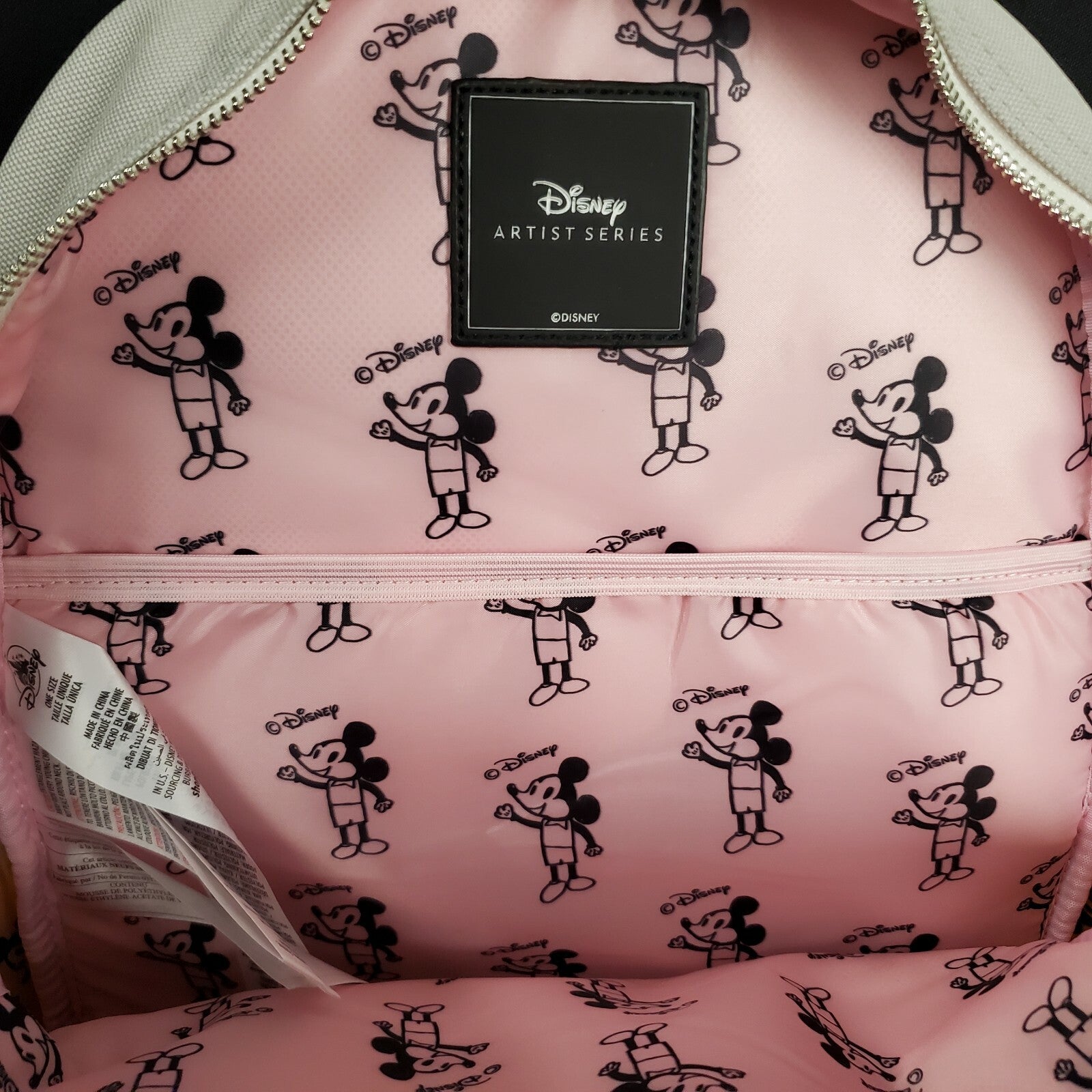 2021 Disney Parks Backpack Mickey Mouse Hot Dog Nanka Kanemitsu Artist Series
