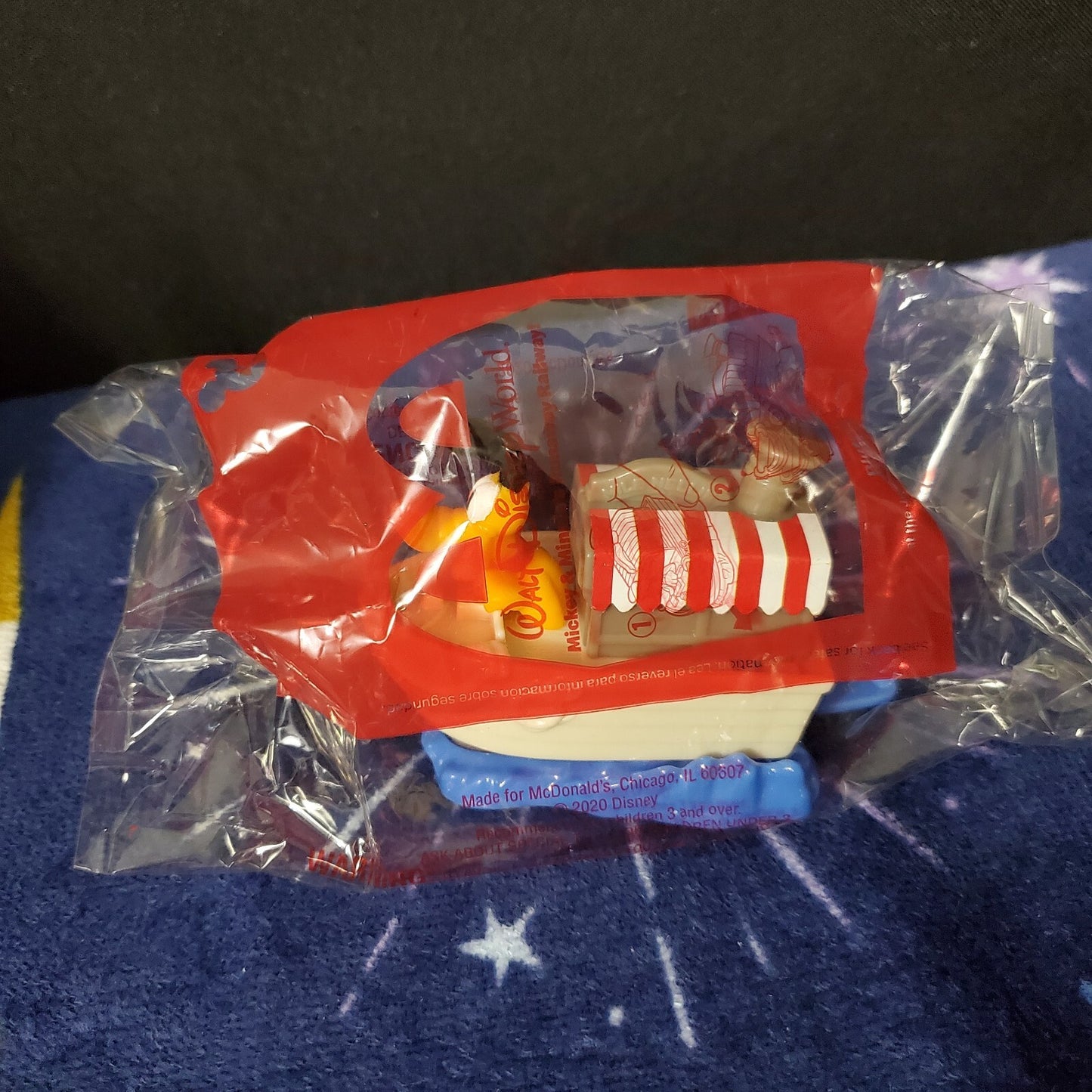 SEALED Pluto Disney McDonalds Mickey Minnie Runaway Railway 2022 Happy Meal Toy