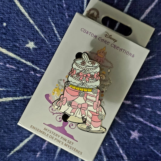 2022 Disney Parks Custom Cake Creations Mystery Pin Cinderella Glass Slipper