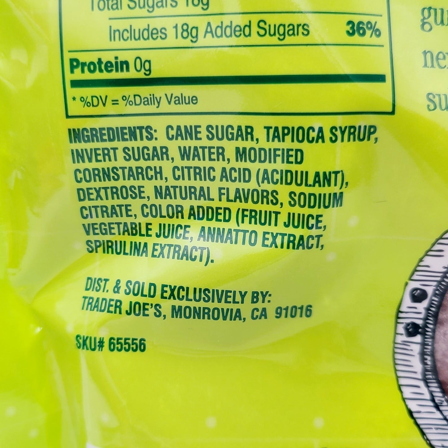 4 Packs Trader Joe's Super Sour Scandinavian Swimmers Gummy Candies 14oz ea Joes