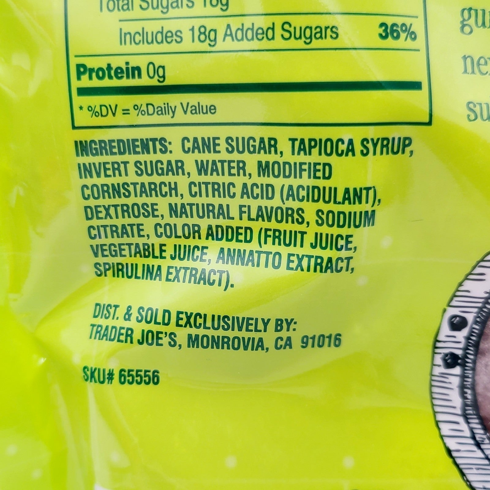 4 Packs Trader Joe's Super Sour Scandinavian Swimmers Gummy Candies 14oz ea Joes