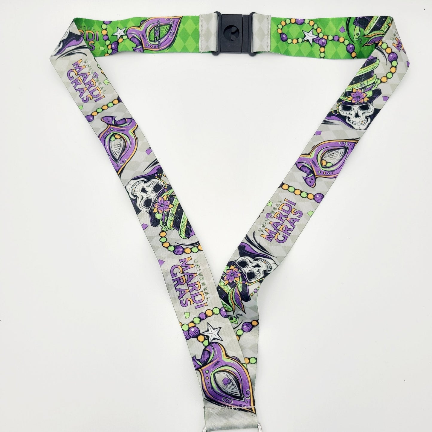 *Pouch & Lanyard Set* 2026 Universal Studios Mardi Gras Baron Tonton Skeleton