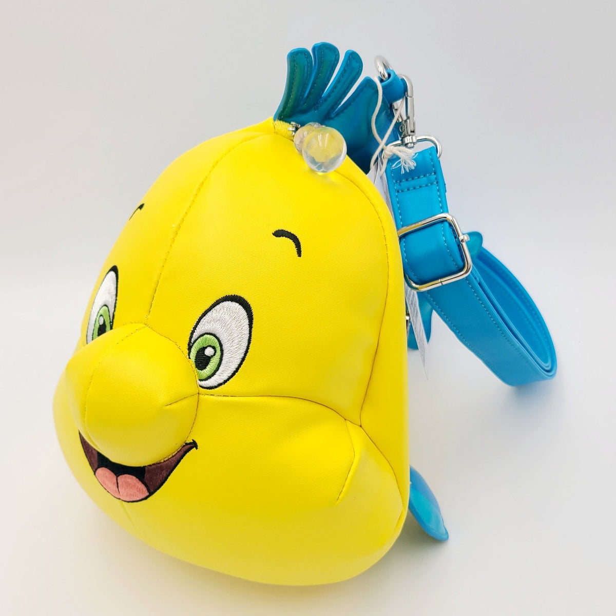 Disney Parks 2026 The Little Mermaid Flounder Fish Crossbody Bag Loungefly New