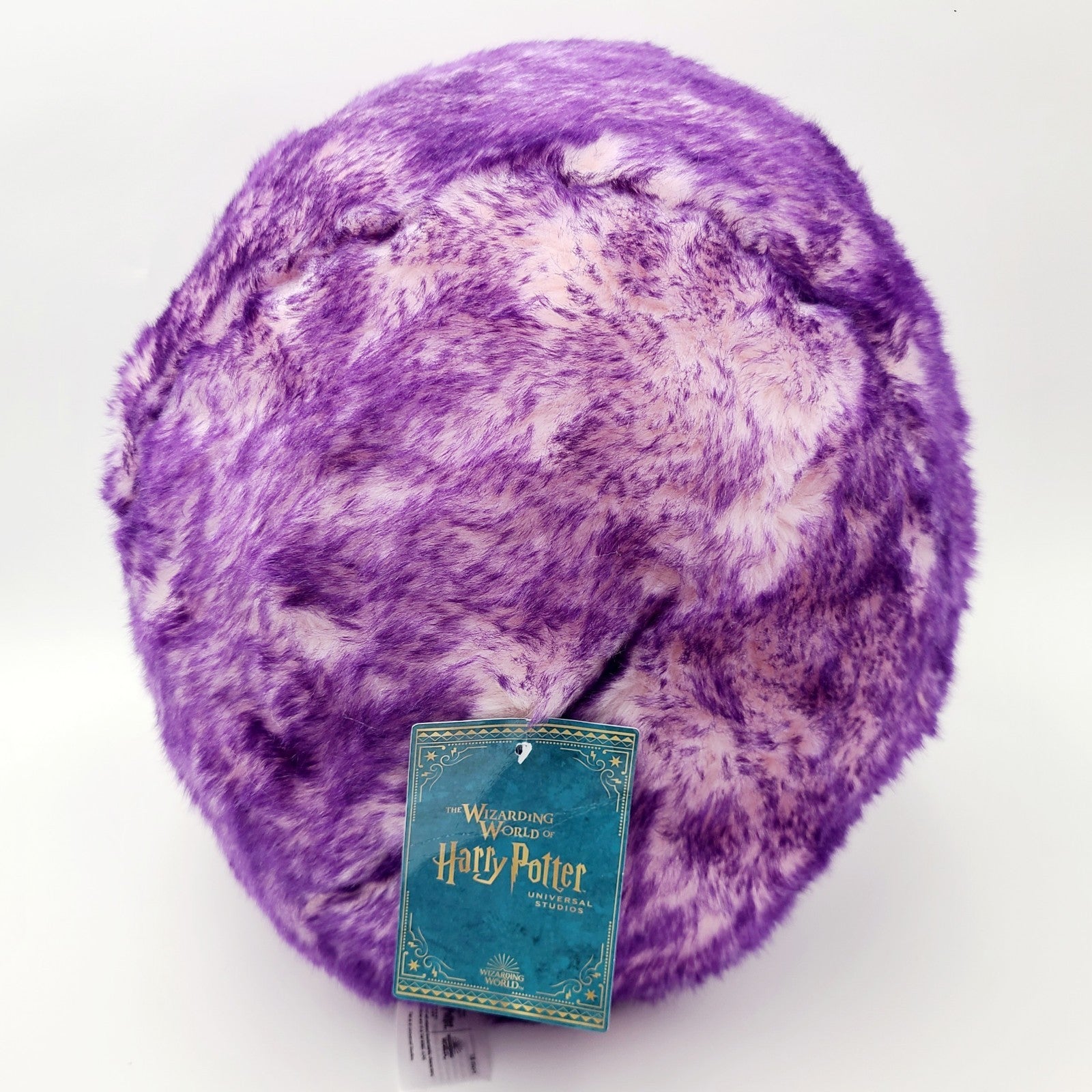 NEW Universal Studios Harry Potter Large Purple Pygmy Puff Plush 15"