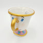 *CHIP Mug* Walt Disney World Parks Beauty & the Beast Tea Cup Ceramic Coffee NEW