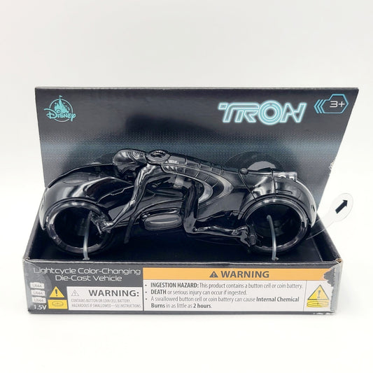 NEW Walt Disney World Parks Tron Lightcycle Color-Changing Die-Cast Vehicle Toy