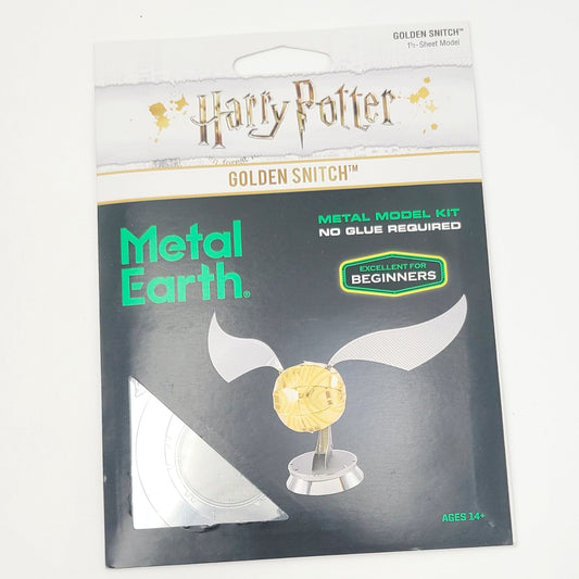 NEW Universal Studios World Of Harry Potter Golden Snitch Metal Earth Model Kit