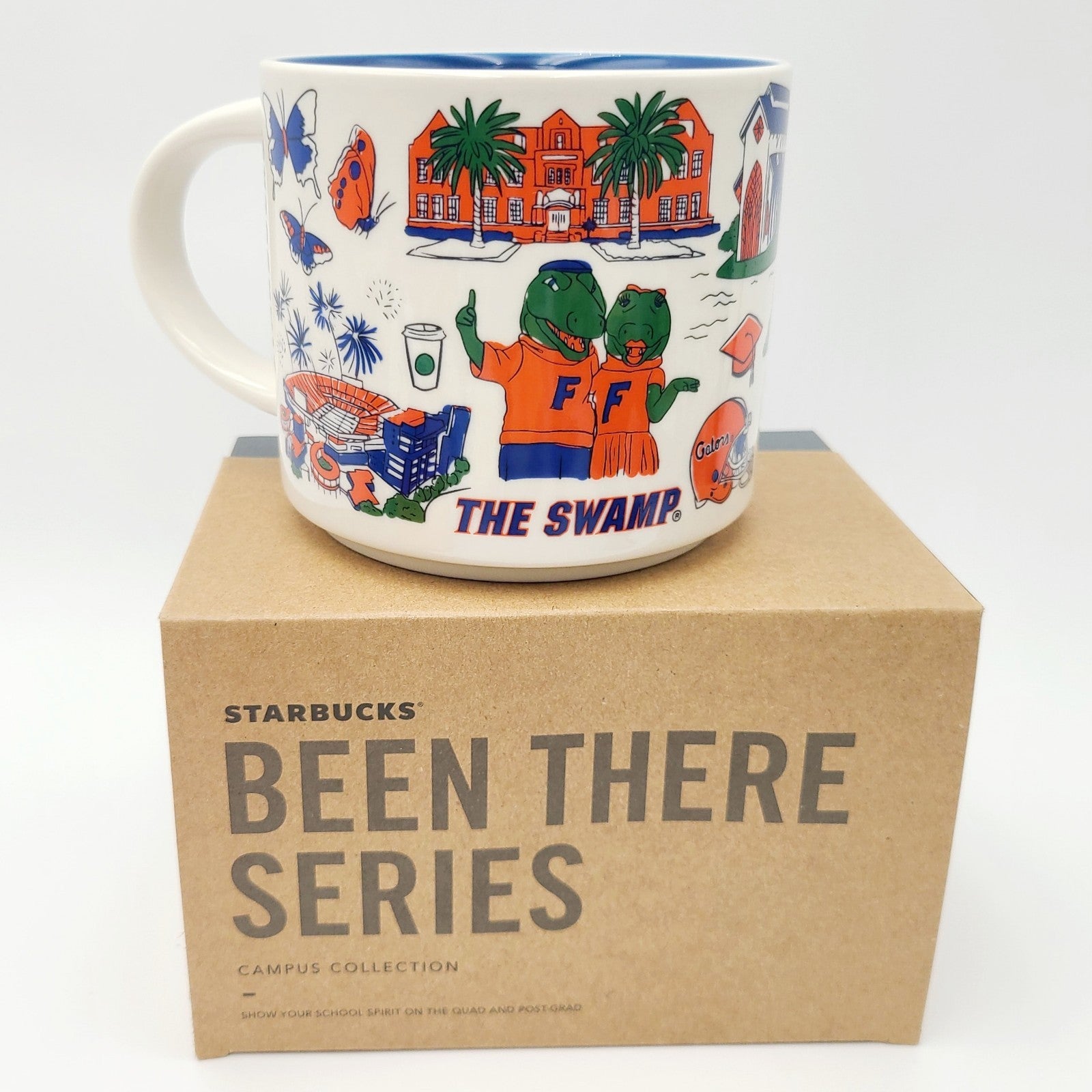 Starbucks University of Florida Gators Ceramic Been There Series Coffee Mug Cup