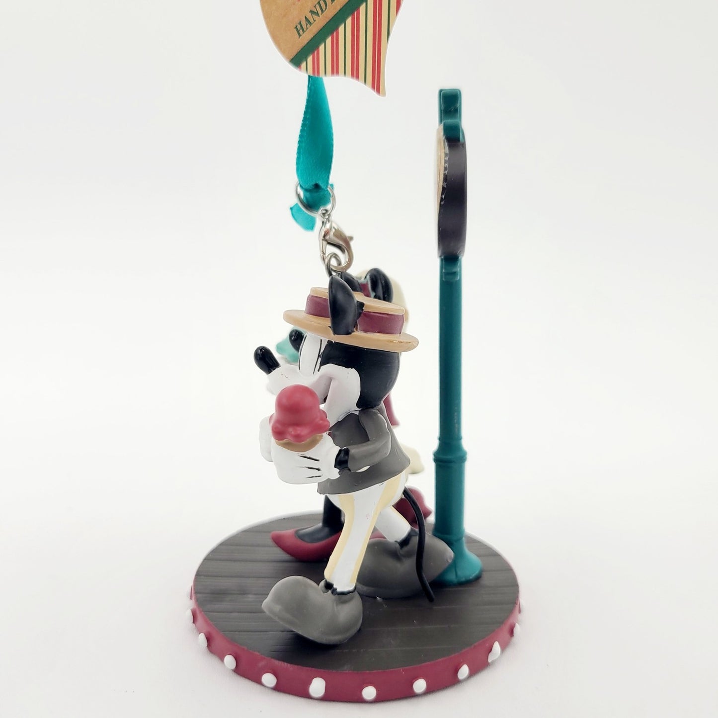 Disney World Parks Boardwalk Resort Mickey & Minnie Mouse Christmas Ornament WDW