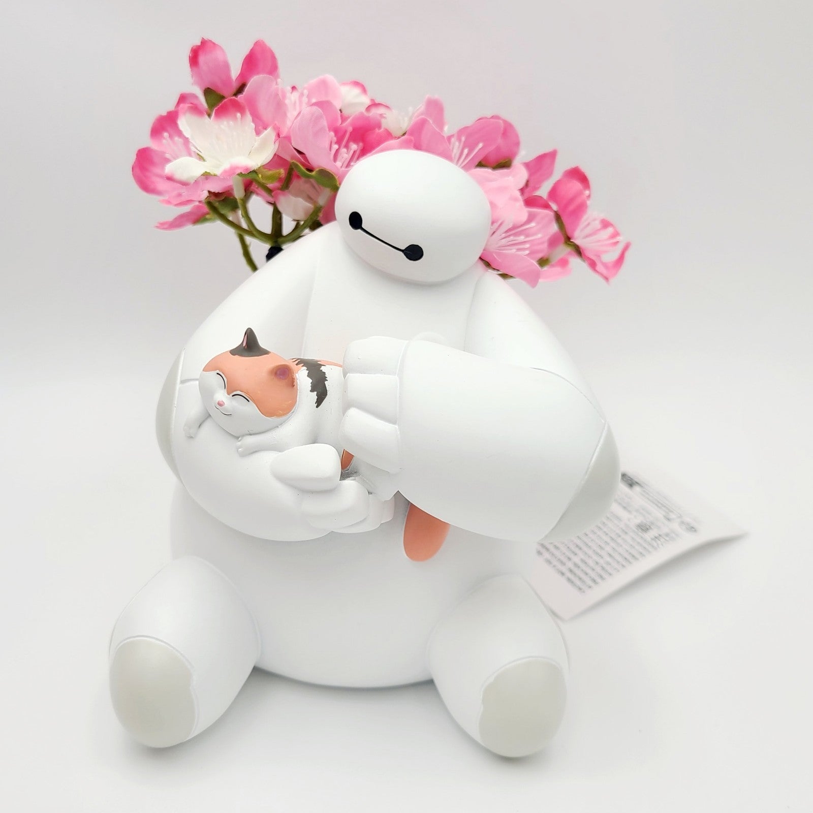 NEW Walt Disney World Parks Big Hero Six Baymax Artificial Potted Plant Flowers