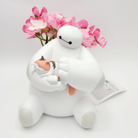 NEW Walt Disney World Parks Big Hero Six Baymax Artificial Potted Plant Flowers