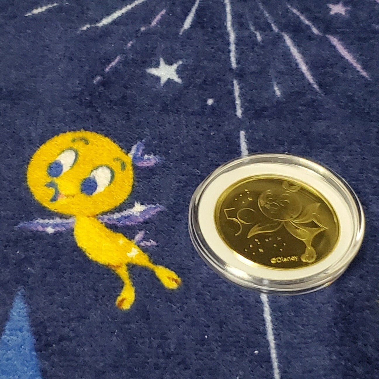 *Orange Bird* Walt Disney World Park 50th Anniversary Commemorative Coin In Case