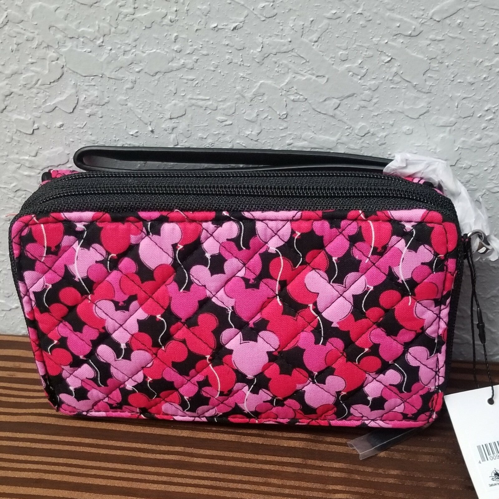 Disney Parks Vera Bradley Whimsical Paisley Crossbody Purse Bag Mickey Balloon