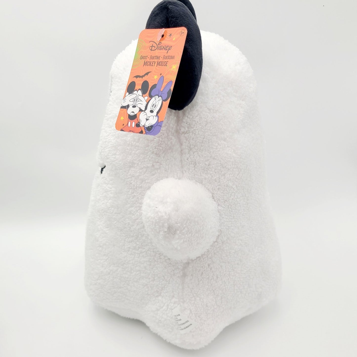 *15" Tall Plush* Disney 2025 Halloween Mickey Mouse Ghost Throw Pillow Stuffed