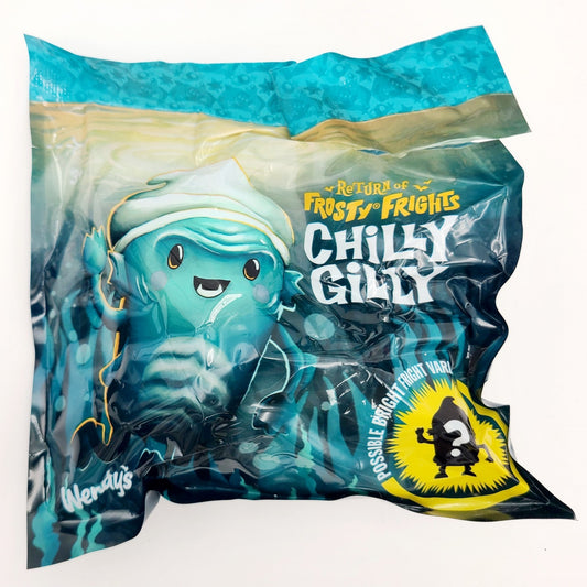WENDYS FROSTY FRIGHTS 2025 Chilly Gilly Semi-Sealed Normal Variant Kids Meal