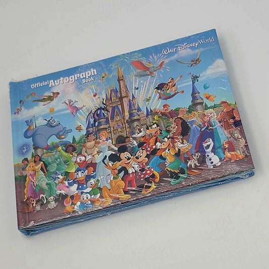 Disney World Parks 2026 WDW Storybook Castle Mickey & Friends Autograph Book NEW
