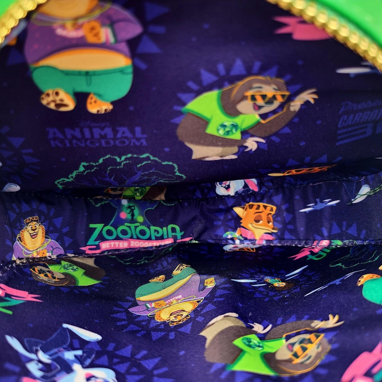 Disney Parks Animal Kingdom Zootopia Better Zoogether Loungefly Backpack NEW