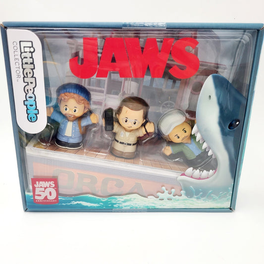 Universal Fisher-Price Little People Collector Jaws 50th Anniversary Figure Set