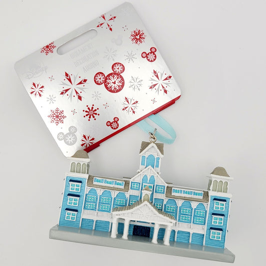 NEW 2024 Disney World Parks Beach Club Resort Mickey Minnie Christmas Ornament