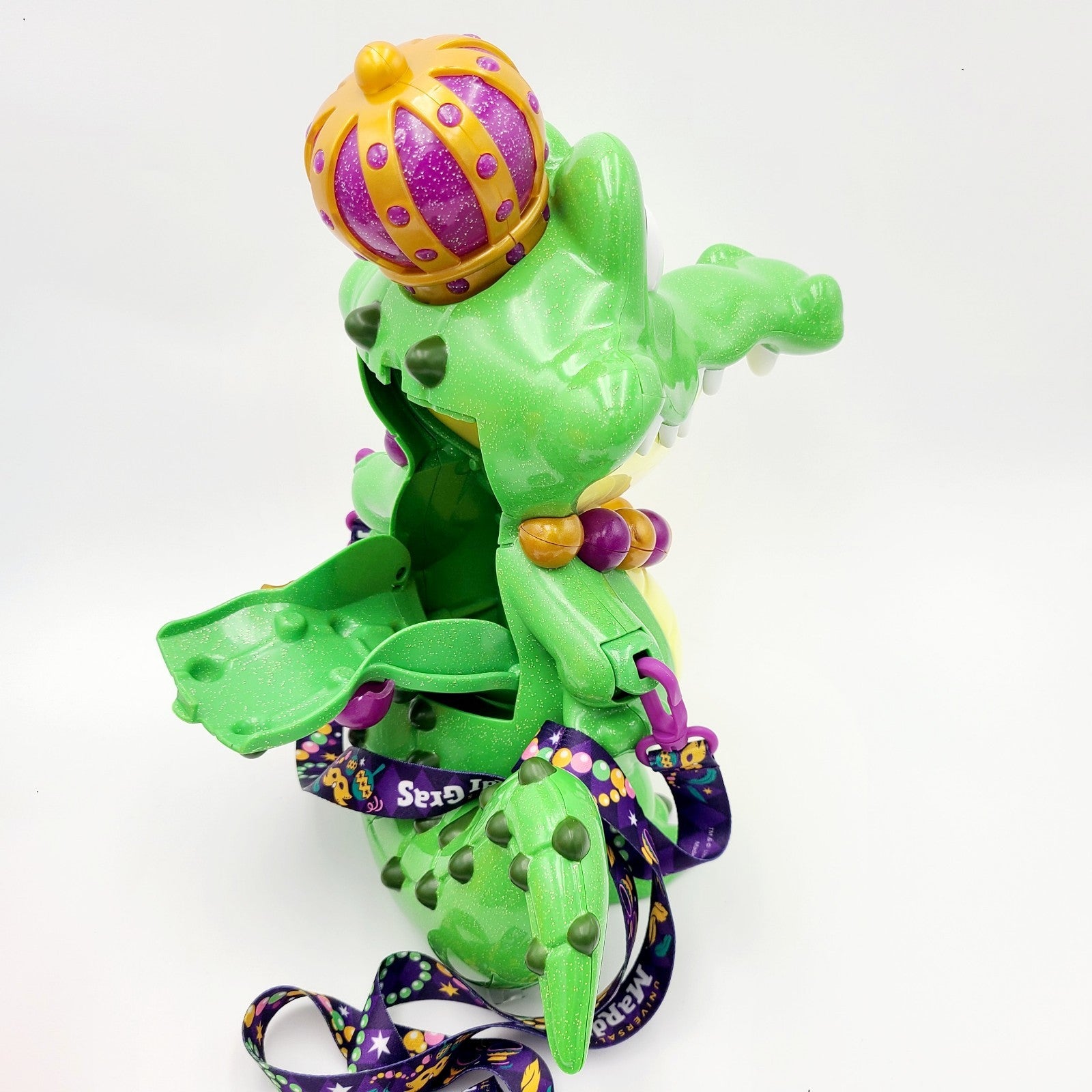 *Popcorn Bucket* Universal Studios Mardi Gras 2025 King Gator Light Up Orlando
