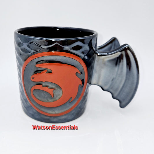Universal EPIC Universe How to Train Your Dragon Toothless Wing Ceramic Mug Cup