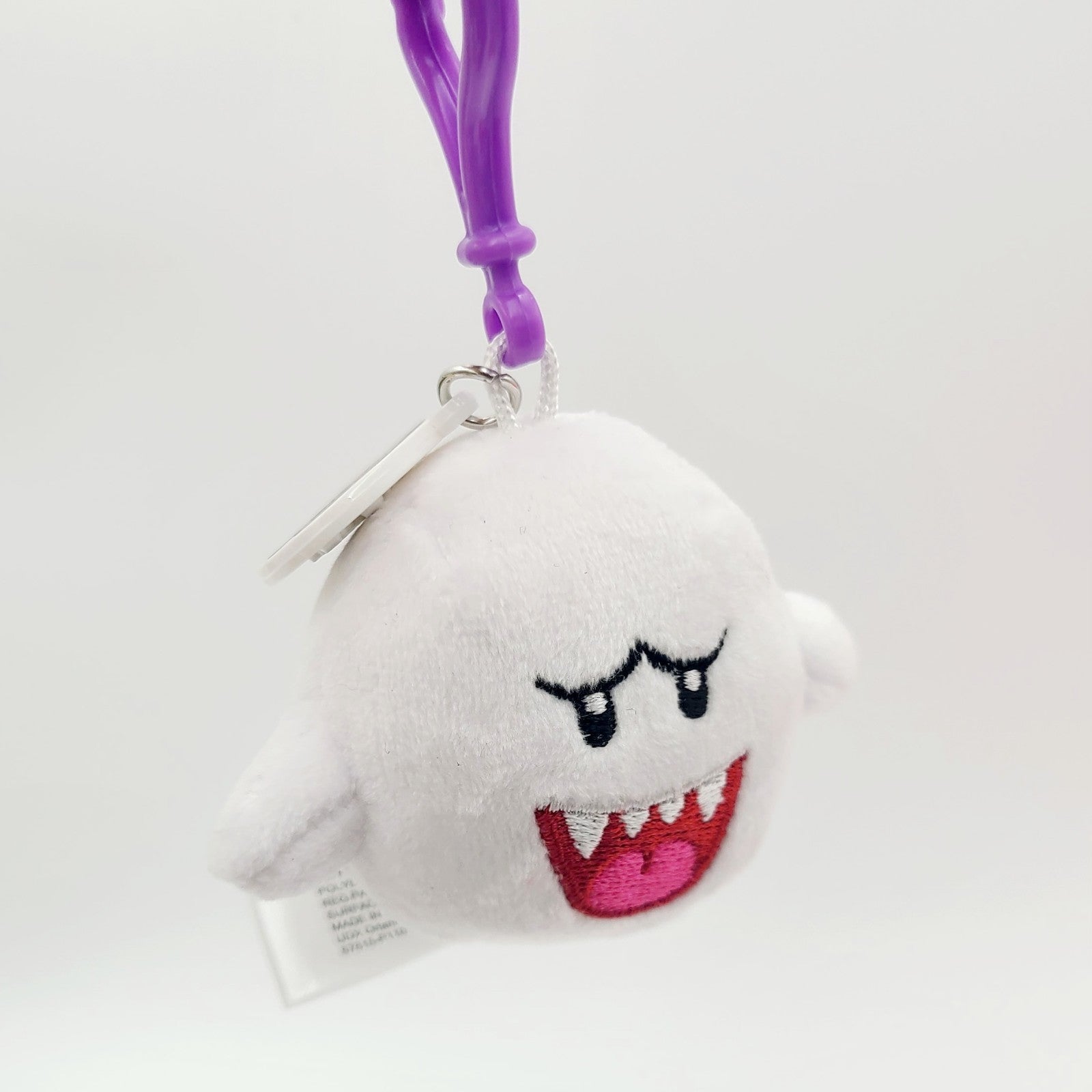 Boo Plush Keychain Universal EPIC Universe Super Nintendo World Backpack Clip