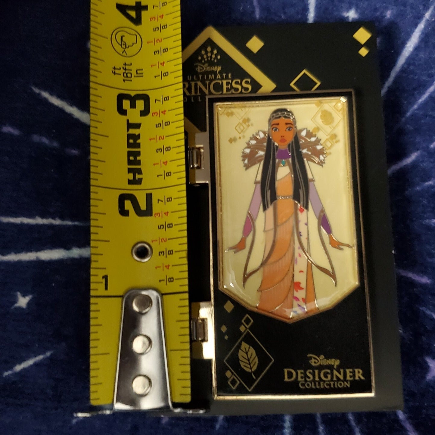 Disney Park Designer Ultimate Princess Collection Pocahontas Hinged Pin Limited