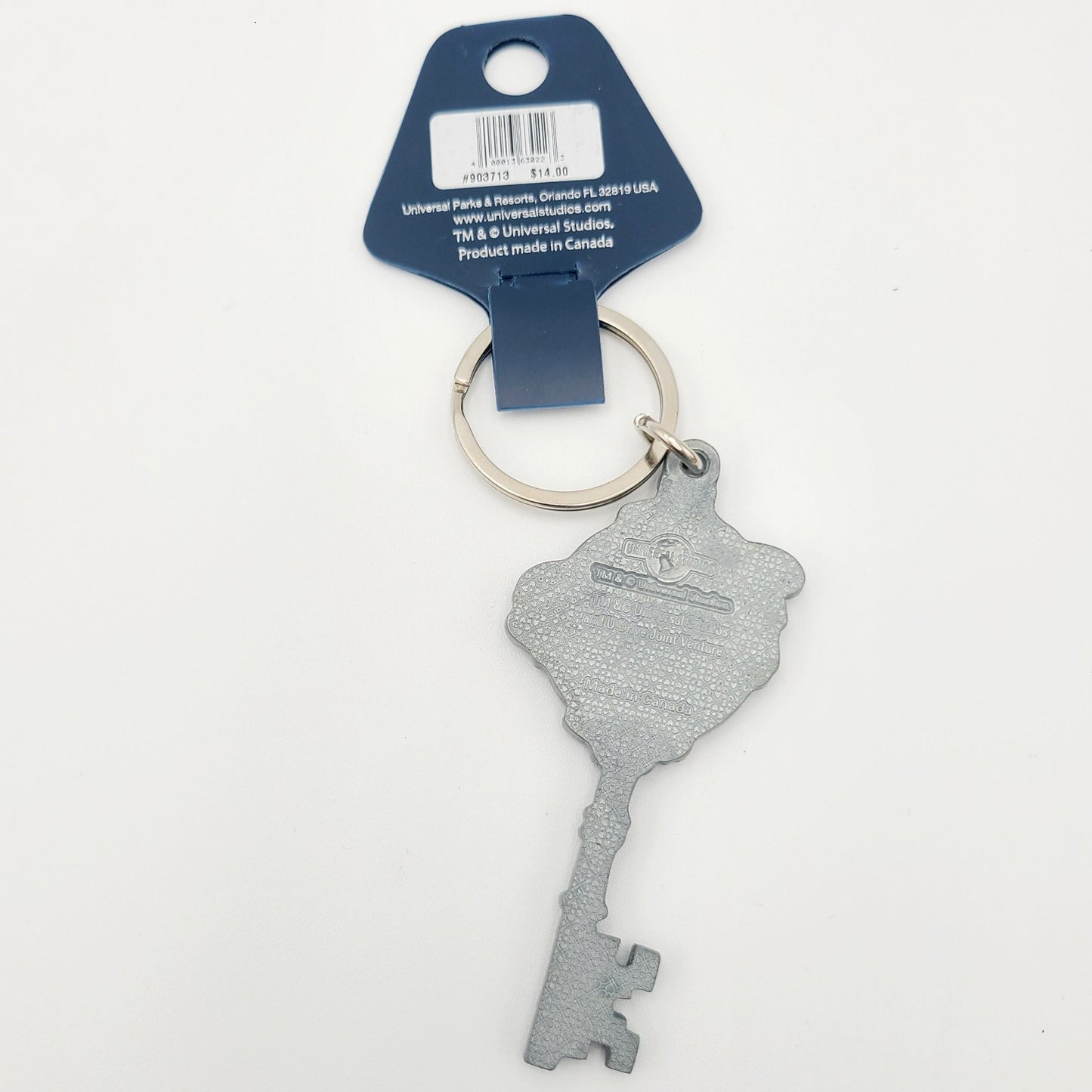 Universal Studios Universal's Great Movie Escape Key Keychain Back To The Future