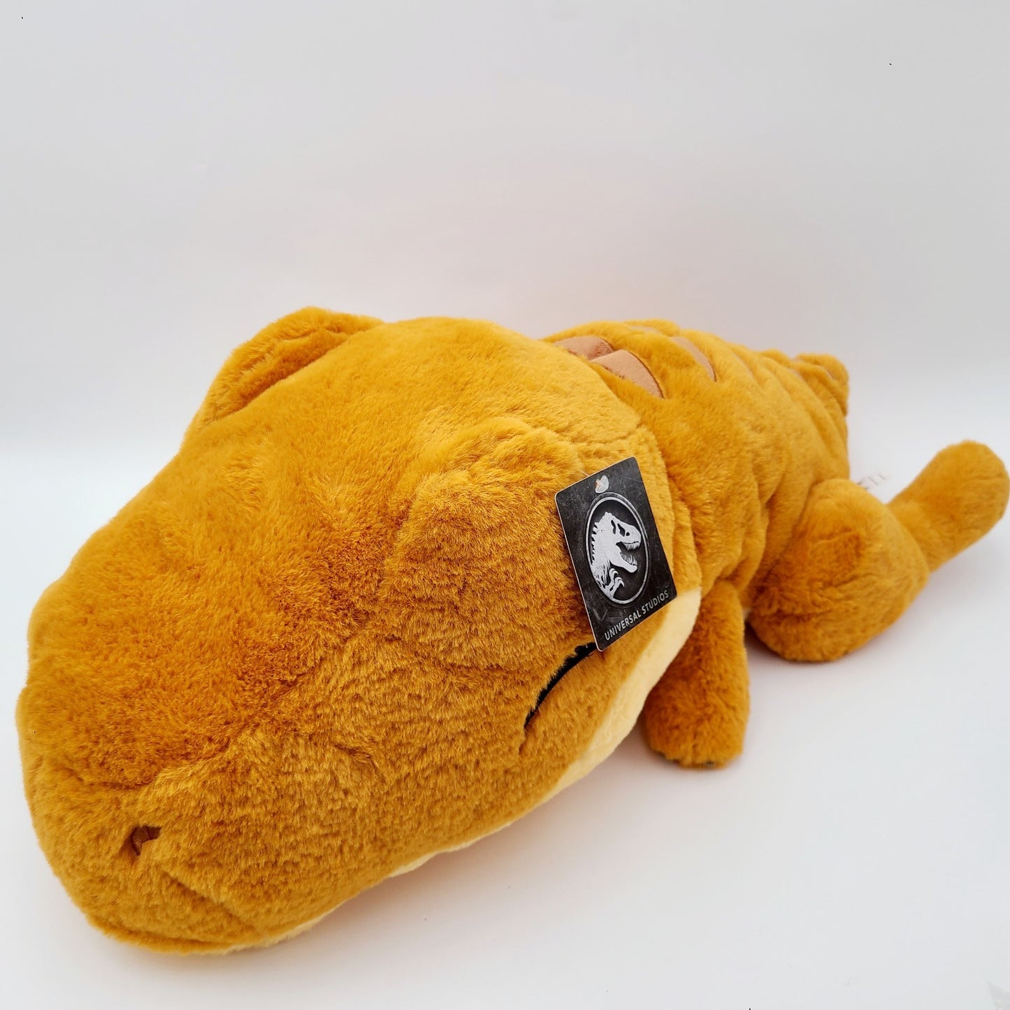 NEW Universal Studios Jurassic Park Jurassic World T-Rex Orange Sleeping Plush