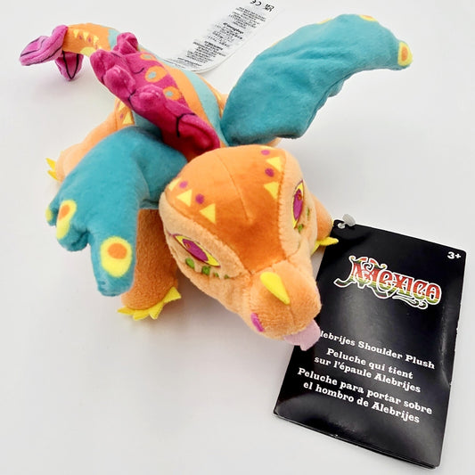Disney Parks EPCOT Mexico Alebrijes Magnetic Shoulder Pal Plush Magnet Dragon