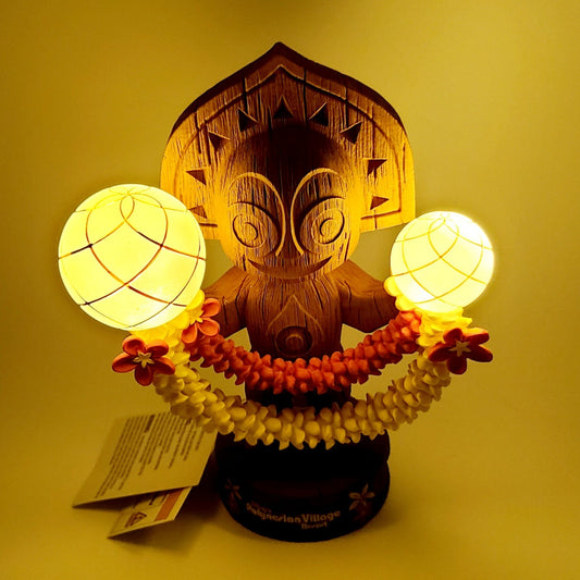 Disney Parks 2025 Polynesian Village Resort Maui Light-Up Tiki Statue Figurine