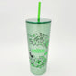 Walt Disney World 4 Park Starbucks Tumbler Magic Kingdom EPCOT Hollywood Animal
