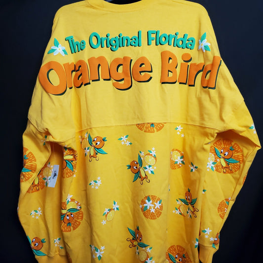MEDIUM Disney Park 2022 EPCOT Flower Garden Festival Orange Bird Spirit Jersey 