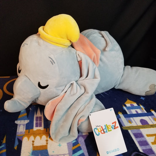 NEW 2023 Disney Parks Sleeping Dream Cuddleez Dumbo Elephant Large Plush