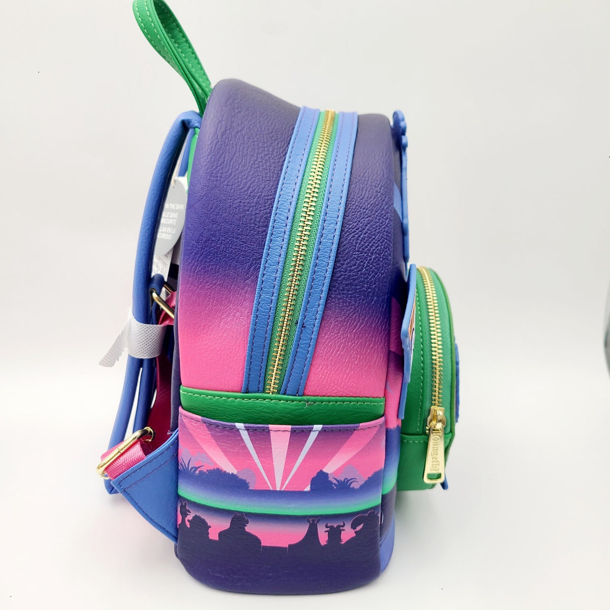 Disney Parks Animal Kingdom Zootopia Better Zoogether Loungefly Mini Backpack