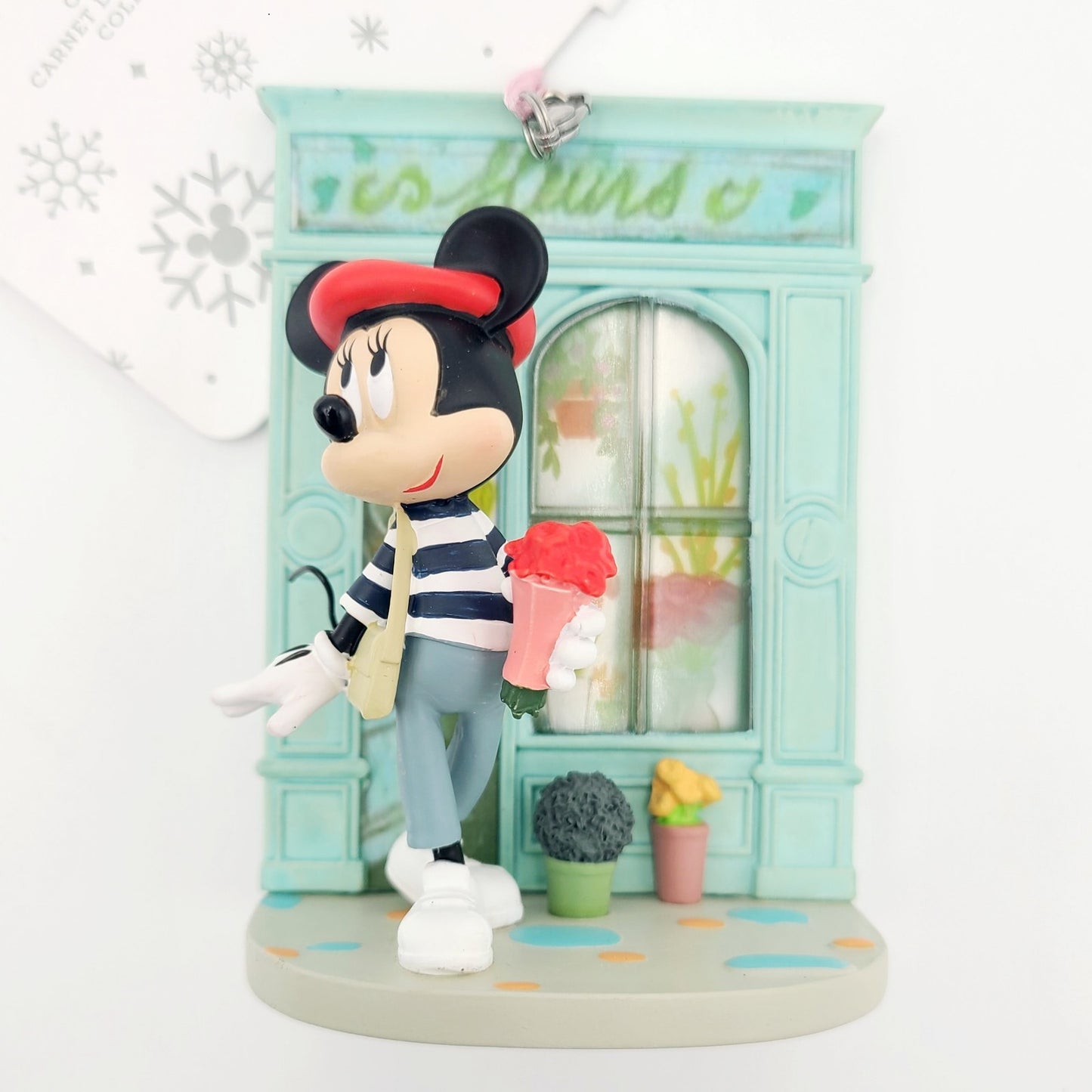 Disney Parks 2024 EPCOT Paris France Showcase Mademoiselle Minnie Mouse Ornament