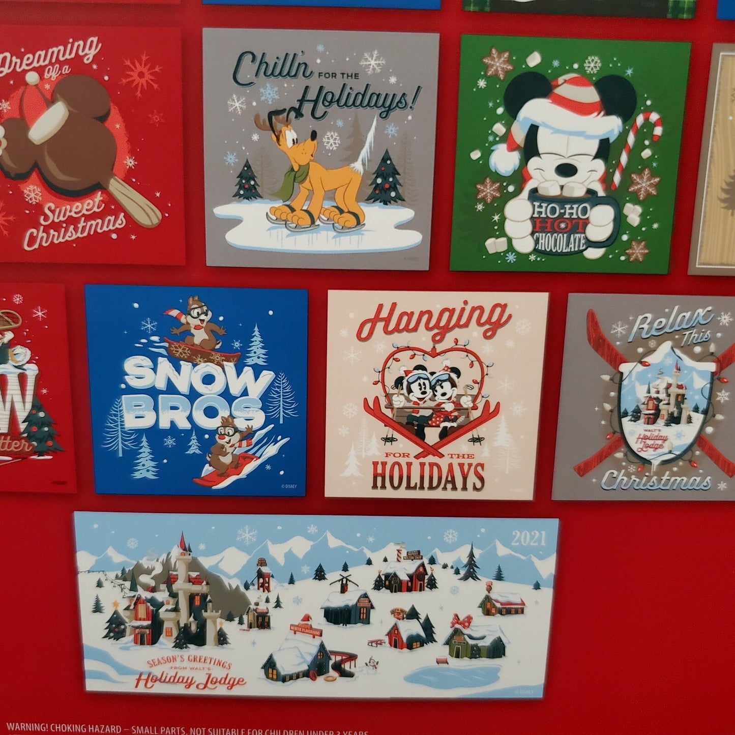 Disney Park Mickey Mouse & Friends Mini Puzzle Advent Calendar Christmas Holiday