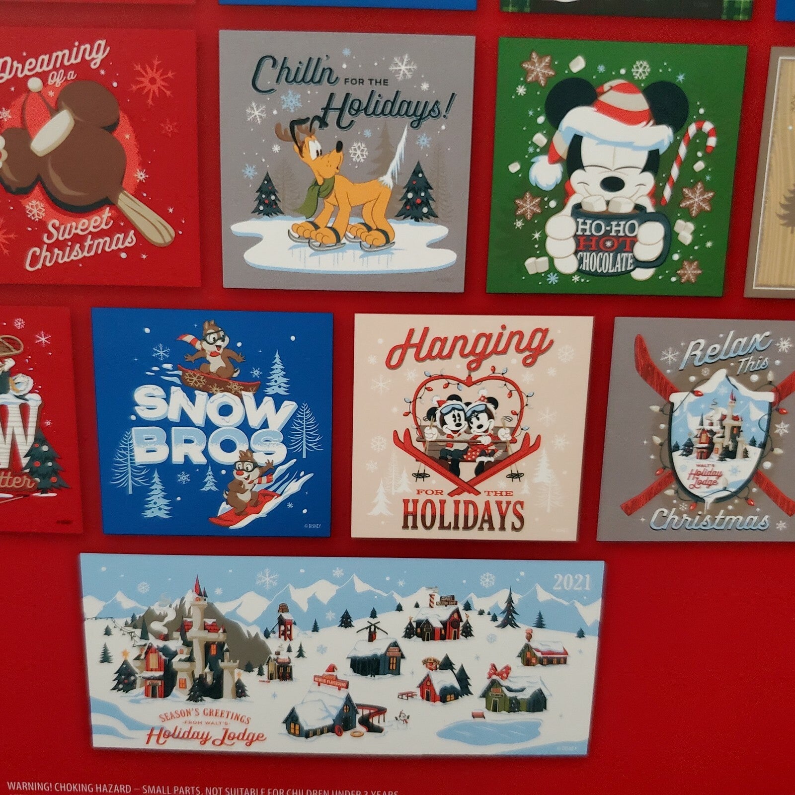 Disney Park Mickey Mouse & Friends Mini Puzzle Advent Calendar Christmas Holiday